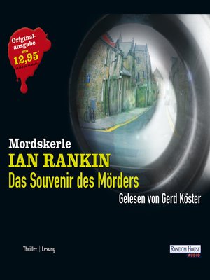 cover image of Das Souvenir des Mörders